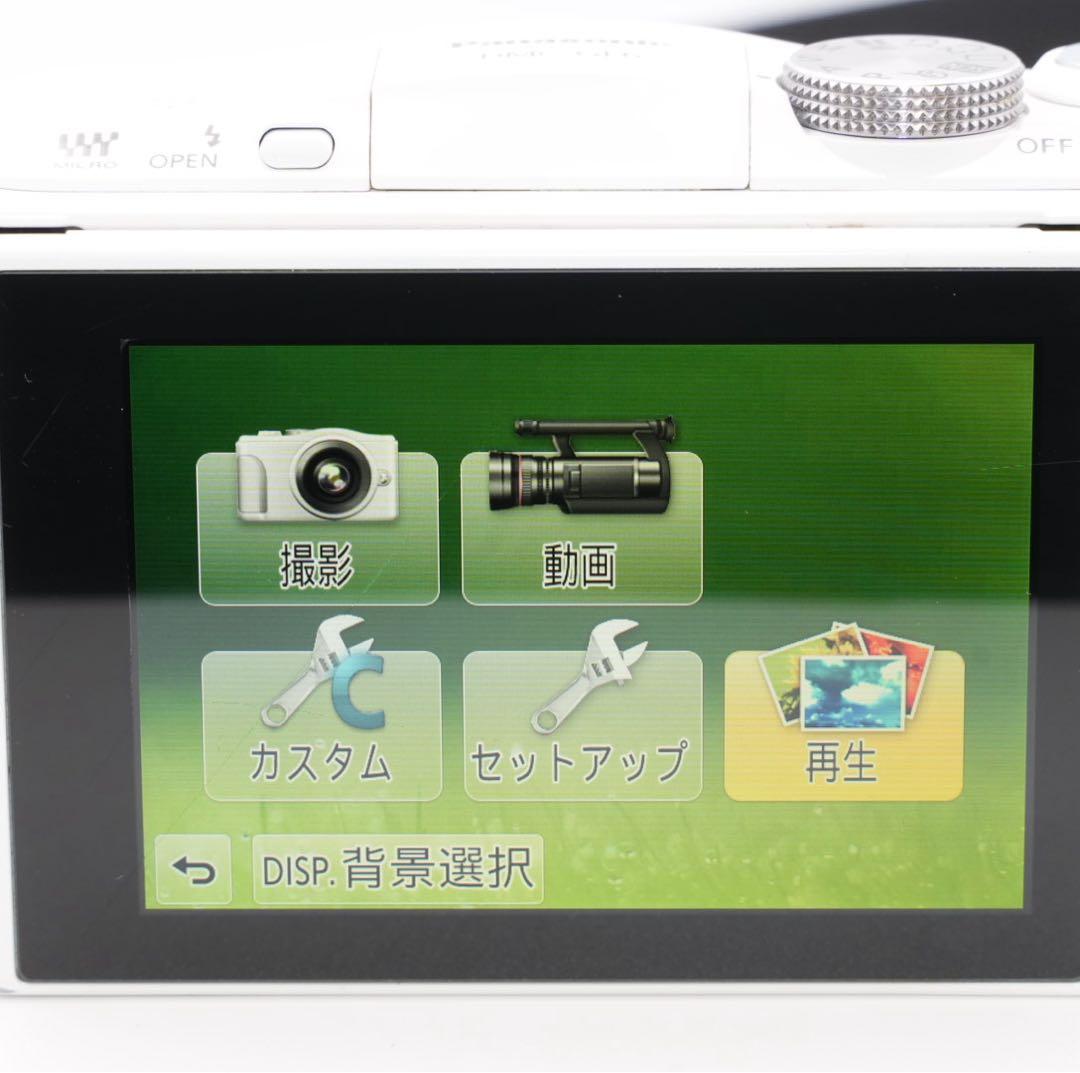 【動作品】Panasonic LUMIX GF6 ボディ 白