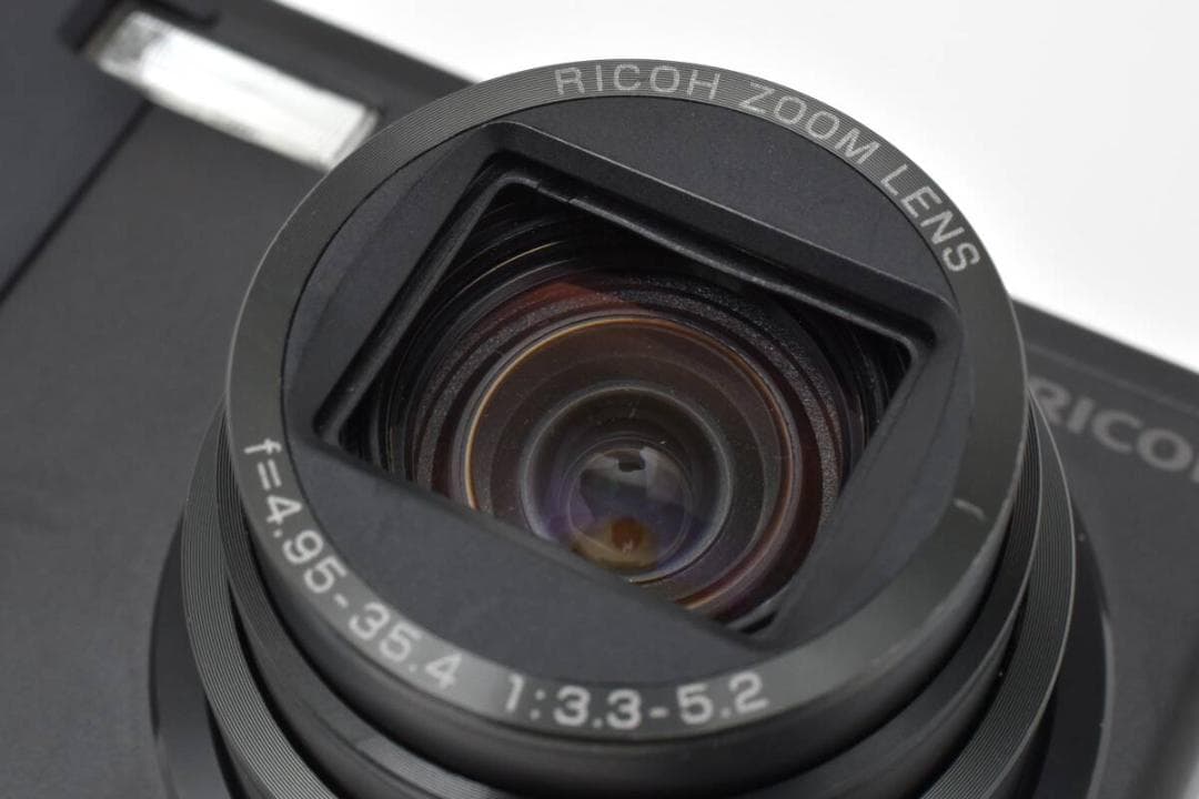 RICOH R8 リコー 動作確認済 コンパクトデジタルカメラ ブラック ＊55