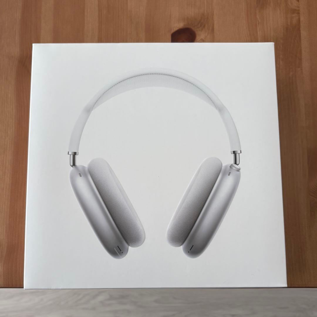 [お値下げ可能] Apple AirPods Max シルバー【美品】ほぼ未使用