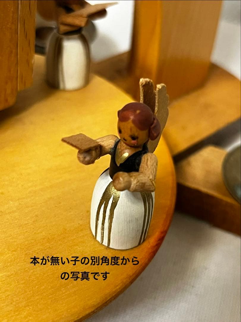 ウィンドミル　クリスマス　天使　風車　アンティーク　ドイツ　難あり