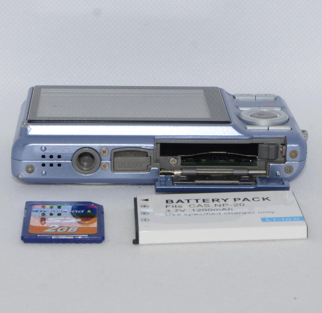 CASIO EXILIM EX-Z77 ブルー (動作確認済)