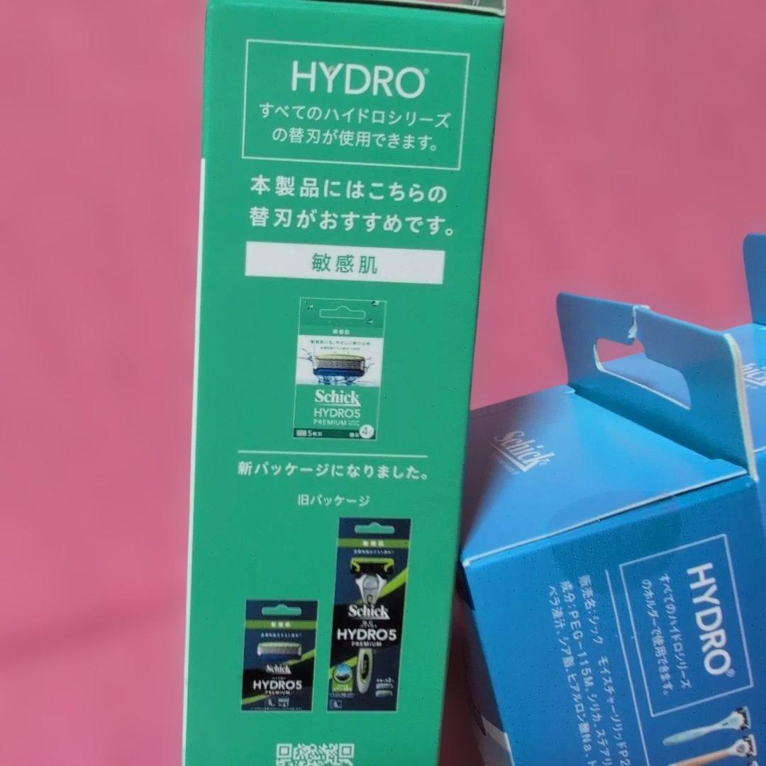 Schick HYDRO5 PREMIUM 本体+替え刃５枚刃✕４１個セット新品