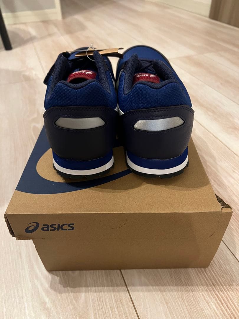 ASICS 安全靴 ネイビー/ホワイト 26.5cm