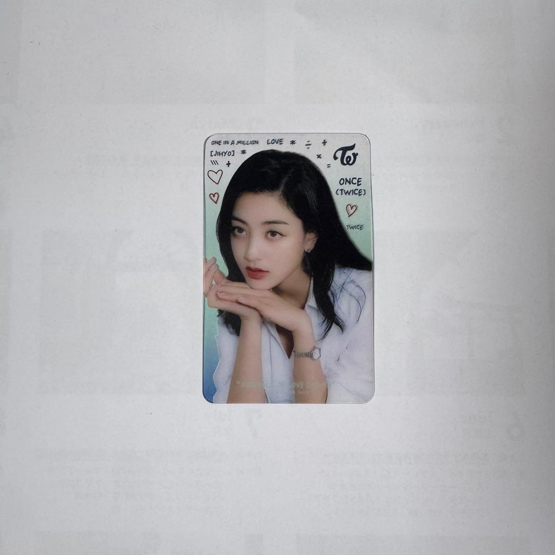 TWICE メンバーカードセット　トレカジヒョ、ツウィ