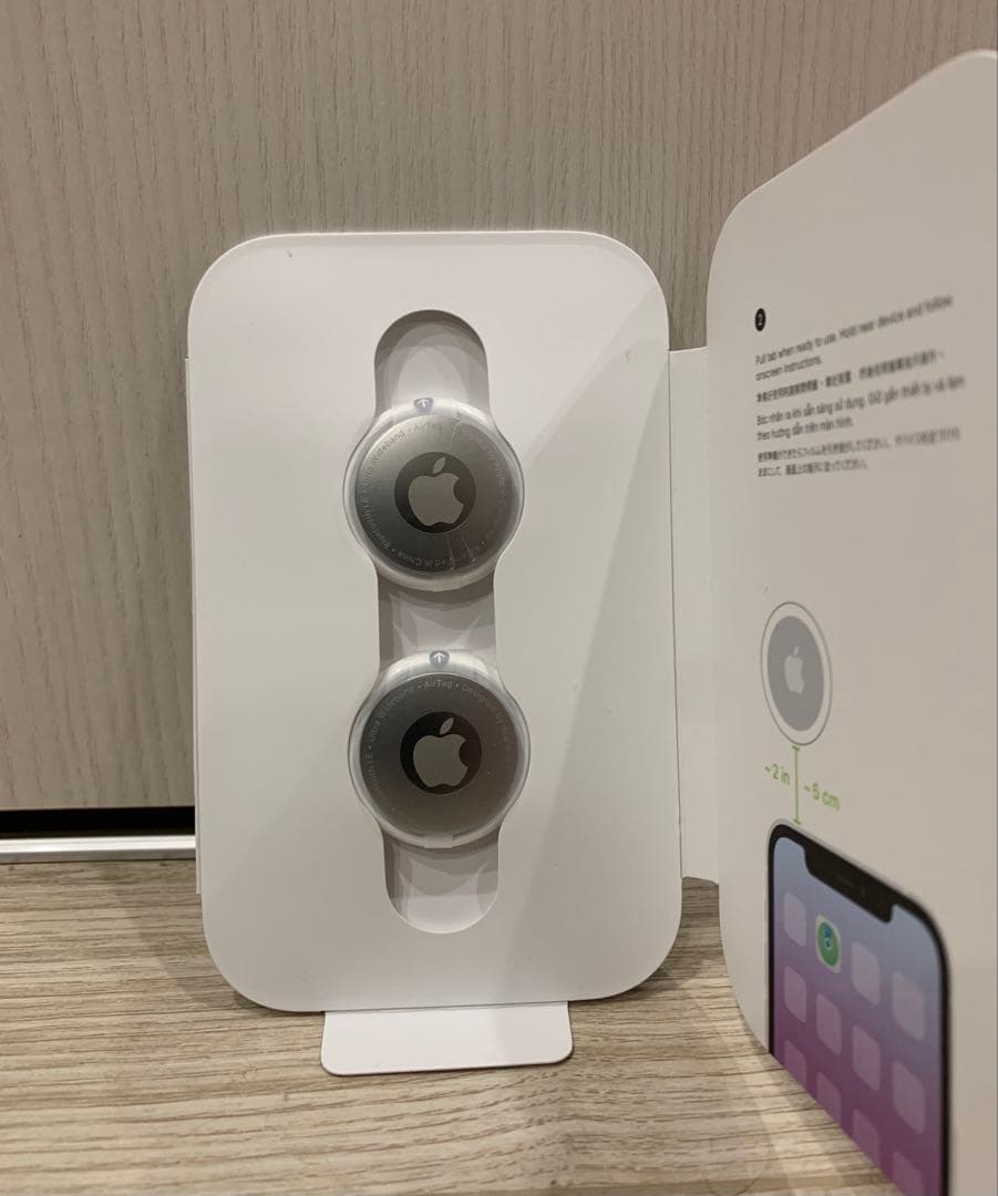 エアタグ 新品未使用 2個セット Apple AirTag MX542ZP/A