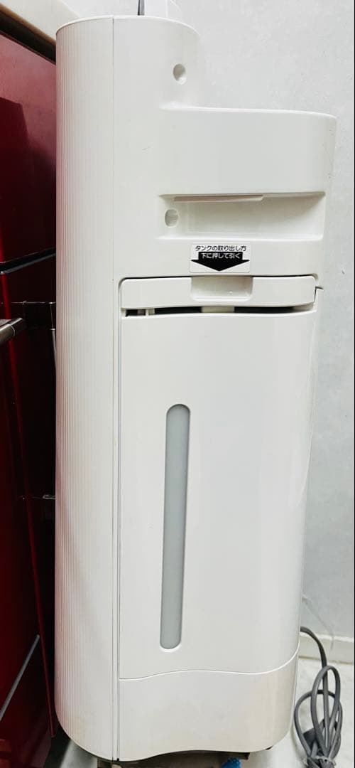 【美品】 シャープ製 スタンド型 空気清浄機 ホワイト 2021年製