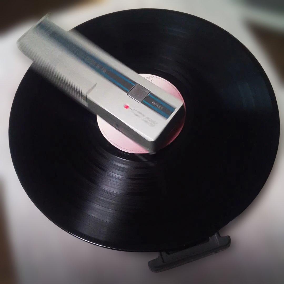 【希少品】 Lo-D 自走式電子除電機能付きレコードクリーナー AD-059