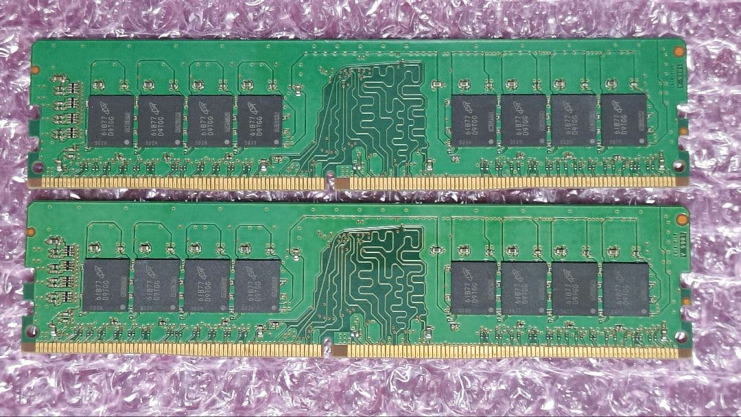DDR4 8GBx2枚 16GB pc4-2113 動作確認済み ⑥