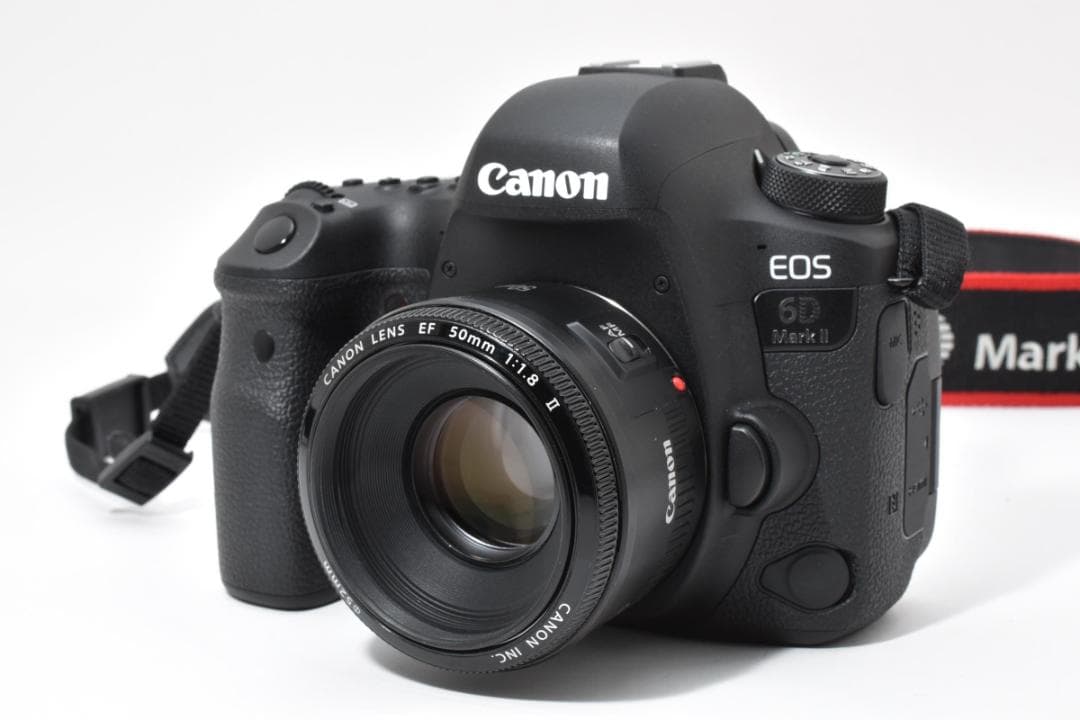 【超美品】キャノン EOS 6D Mark II レンズキット 箱付き #437