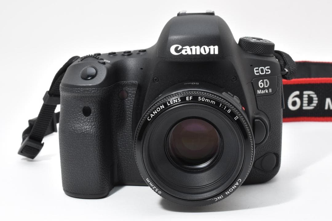 【超美品】キャノン EOS 6D Mark II レンズキット 箱付き #437