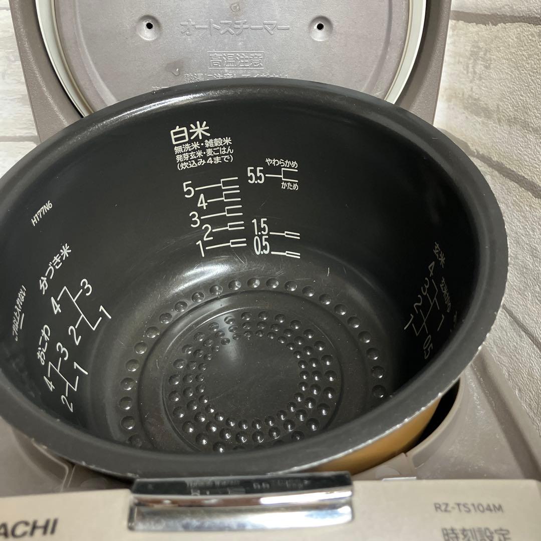 HITACHI 圧力IH炊飯器 RZ-TS104M 2021年製