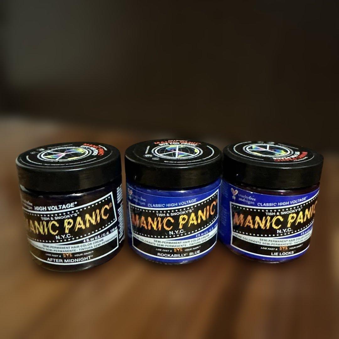 MANIC PANIC カラー3個&ブリーチ2個セット