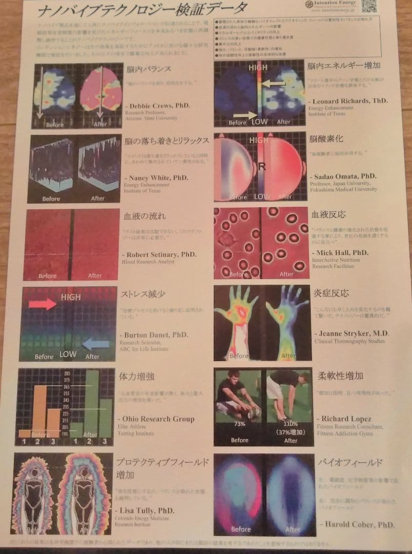 ナノバイブ　スウィングペンダント　旧デザイン　美品
