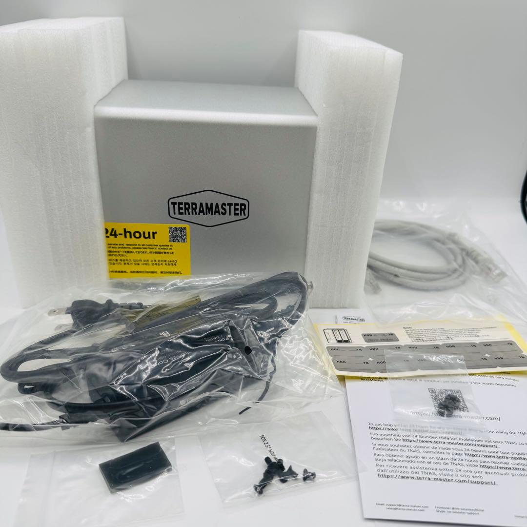 【未使用】TerraMaster F2-223 2ベイ NAS