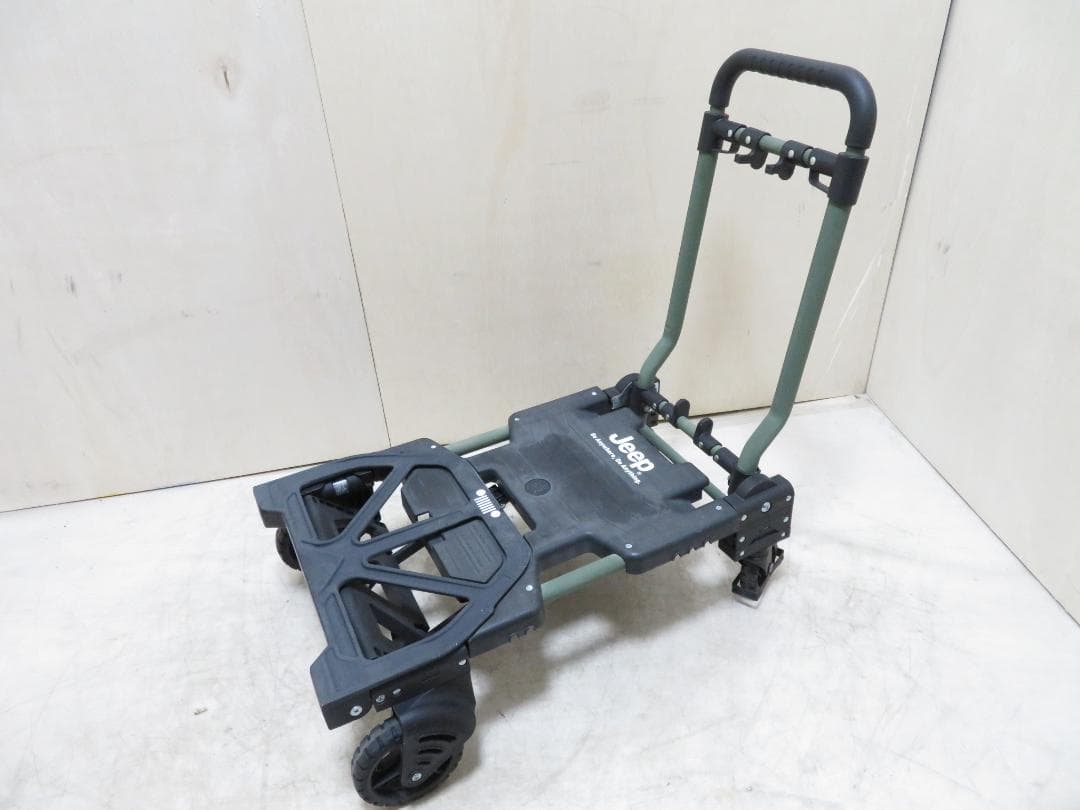 Jeep ジープ バリアブルカート 2WAY キャリーカート 簡単収納/台車