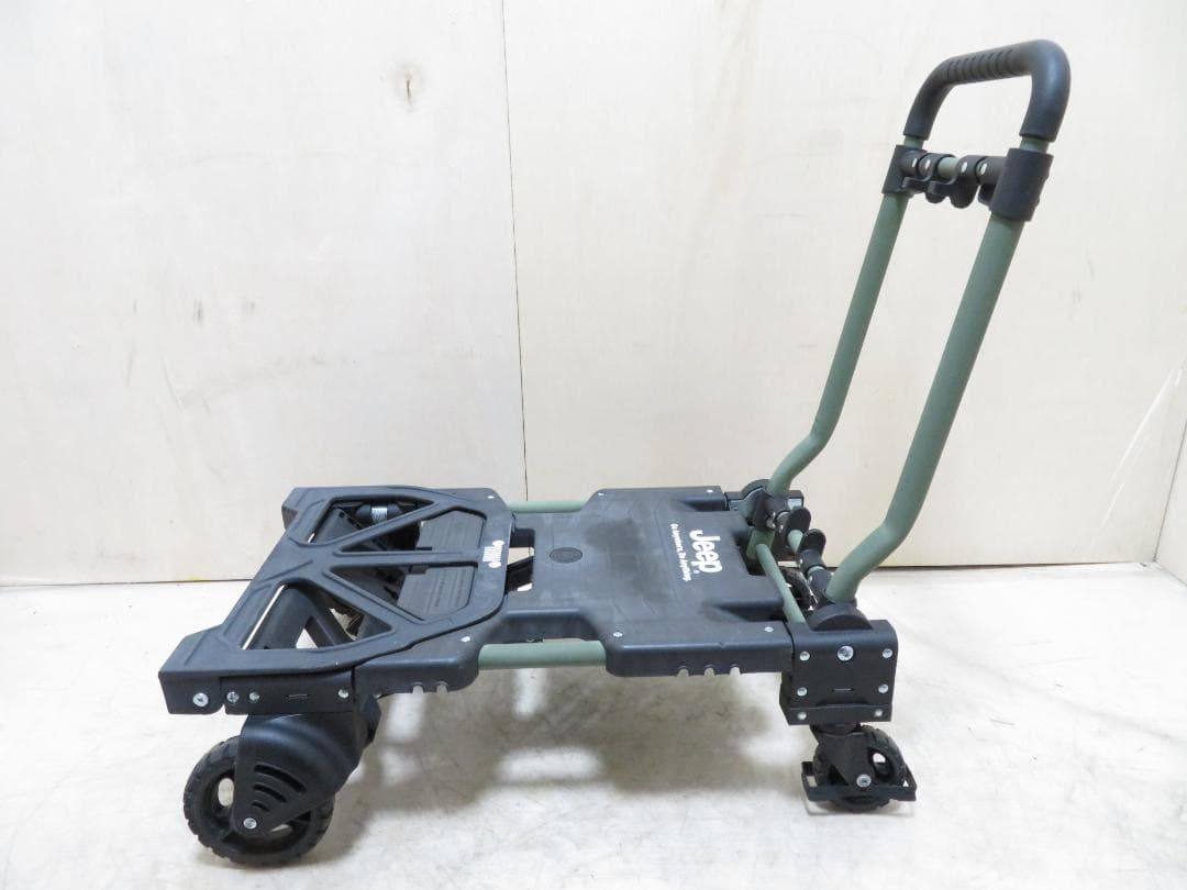 Jeep ジープ バリアブルカート 2WAY キャリーカート 簡単収納/台車