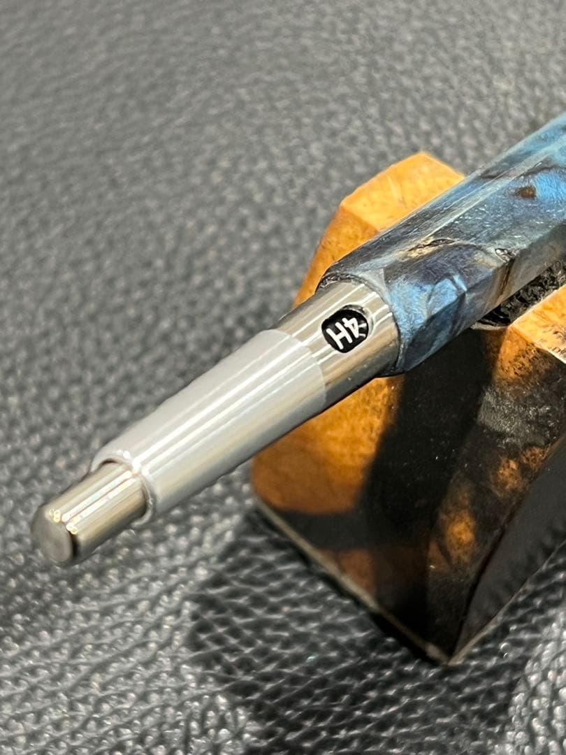 r_st pg5 六角軸 スタビ　ステンレス硬度表示窓有り　ノックボタン