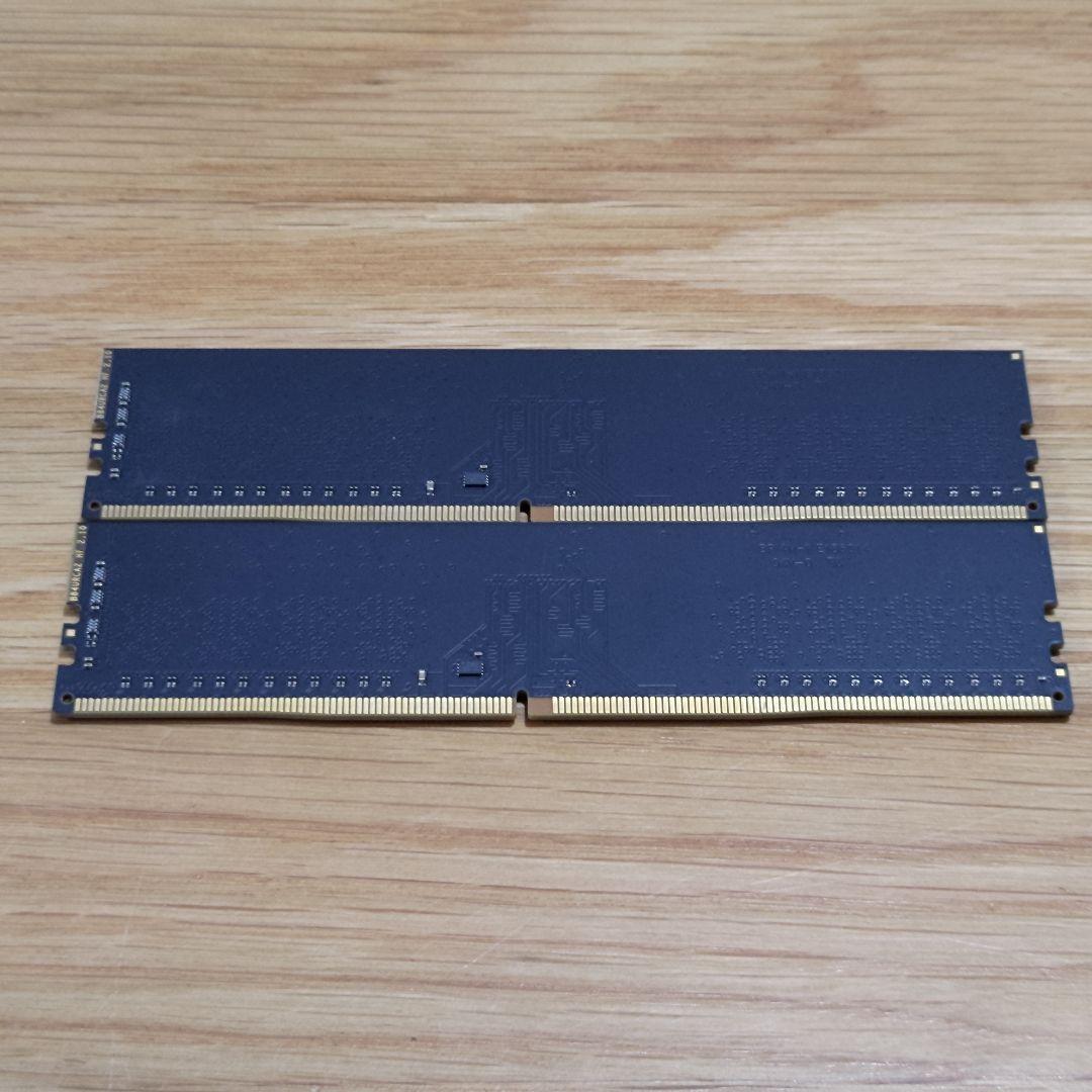 【動作品】シリコンパワー DDR4-2400 8GB 2枚