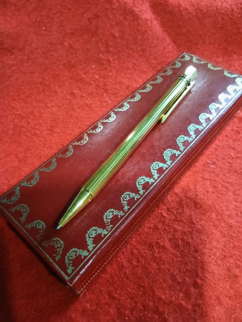 松⚫カルチェ　Cartier ボールペン　共箱付