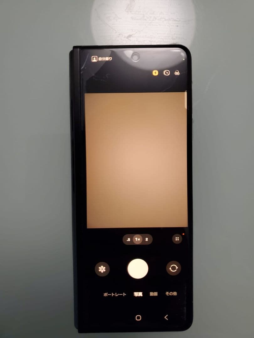 釣り名人様 GALAXY z fold 3 安心返還サービス au SiMフリー