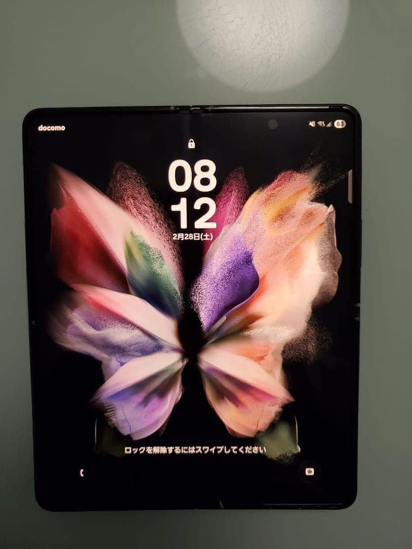 GALAXY z fold 3 安心返還サービス au SiMフリー