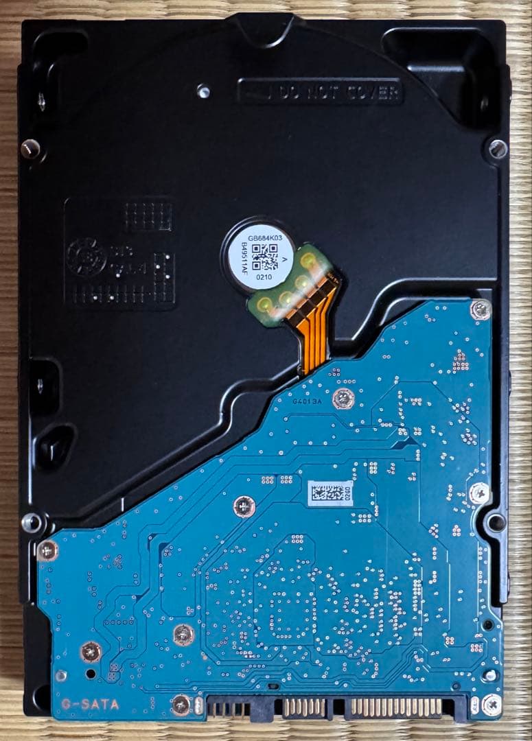 1〜4台セットTOSHIBA MN05ACA800 8TB NAS用HDD