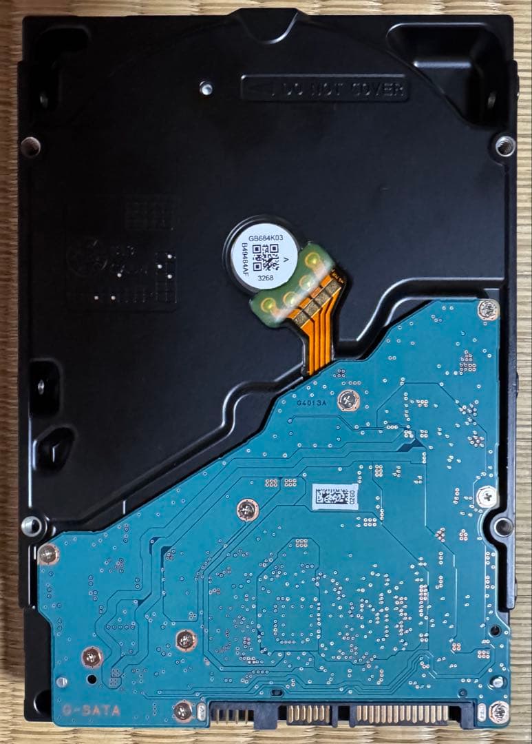 1〜4台セットTOSHIBA MN05ACA800 8TB NAS用HDD