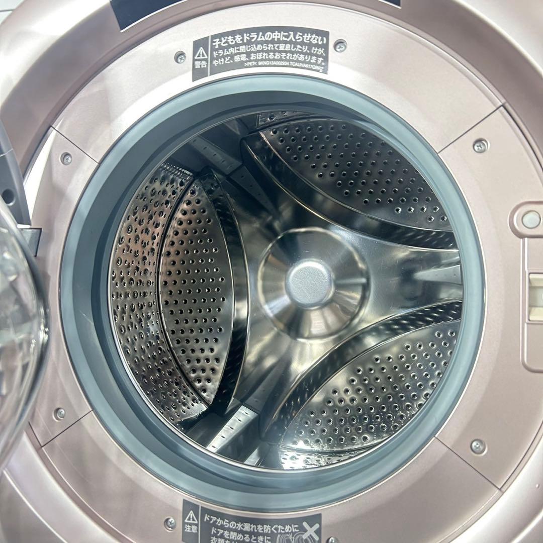 SHARP ドラム式 洗濯機 7kg 2022年製 1〜3人暮らし d5589