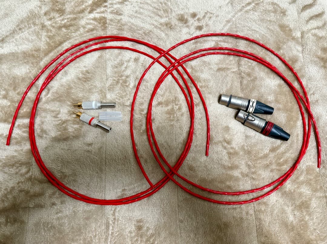 BELDEN 88760 XLRメス-RCA ２m ２本セット 新品