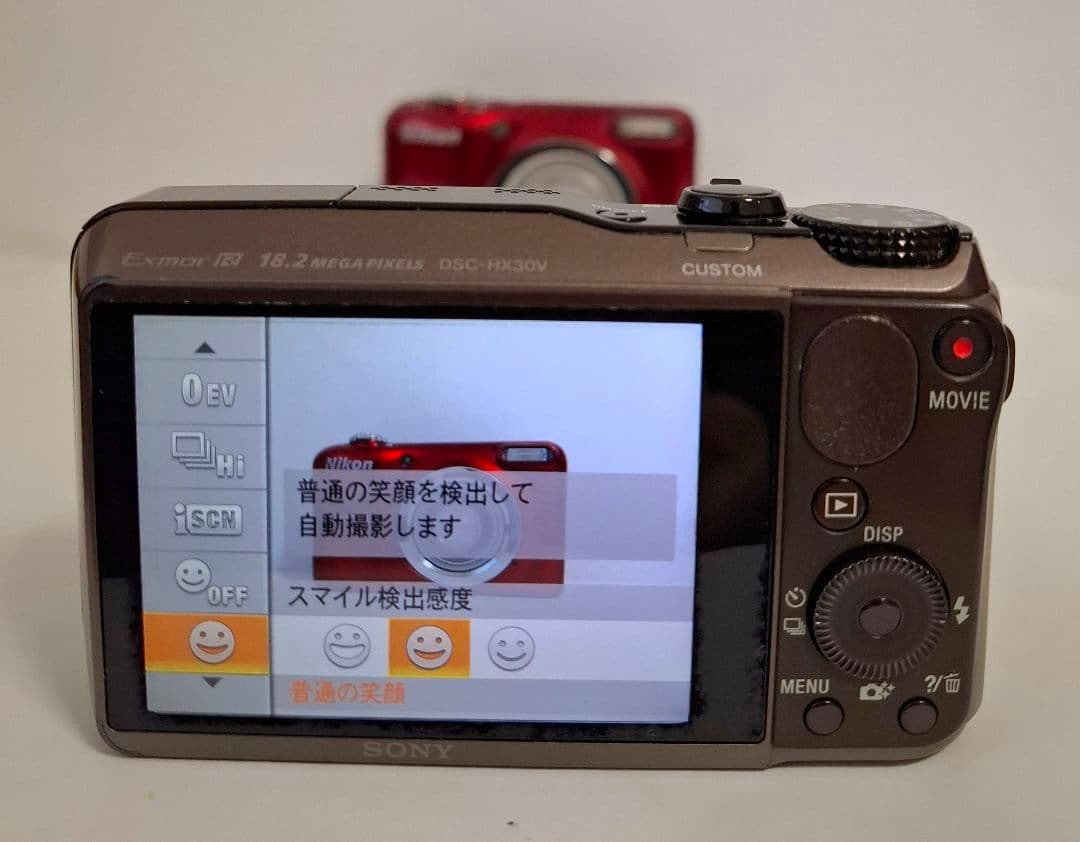 スマホに転送可能SONY Cyber-shot DSC-HX30Vコンテジ