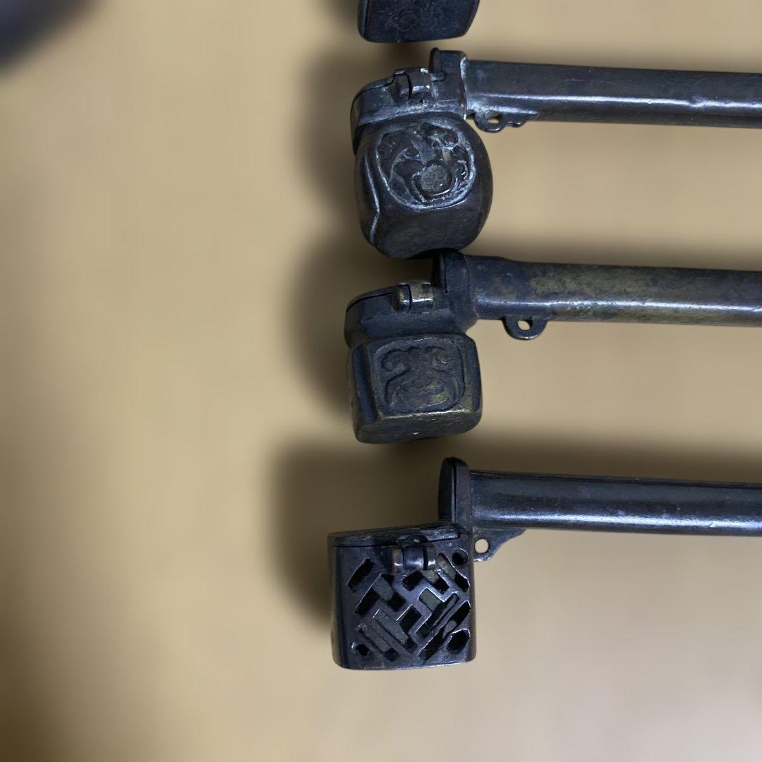 矢立　小型墨壺　時代物　14本　骨董　古道具　矢立て