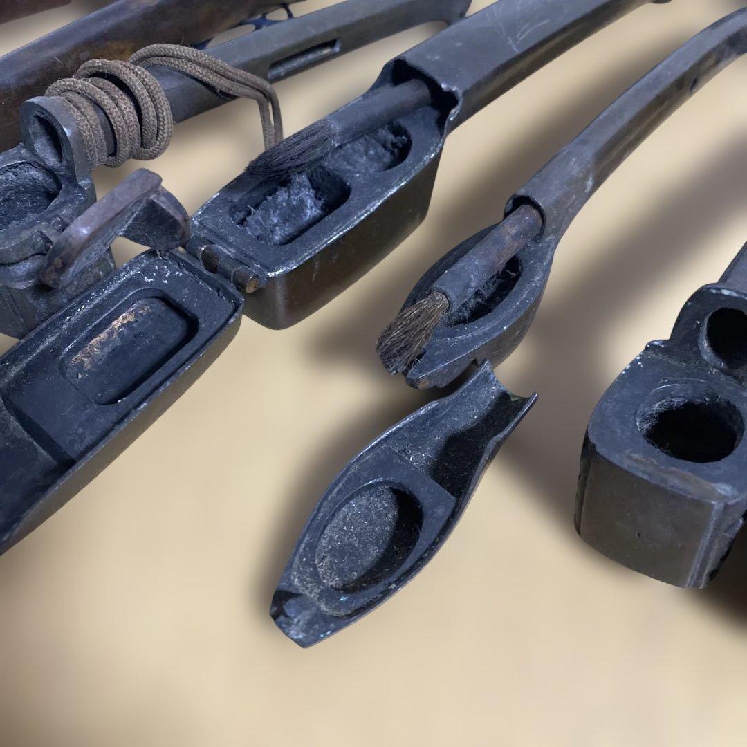 矢立　小型墨壺　時代物　14本　骨董　古道具　矢立て