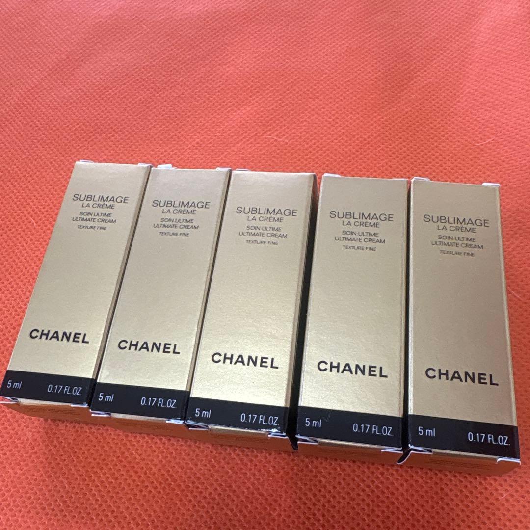 CHANELサブリマージュ　ラクレームフィン5本【30,800円相当分】
