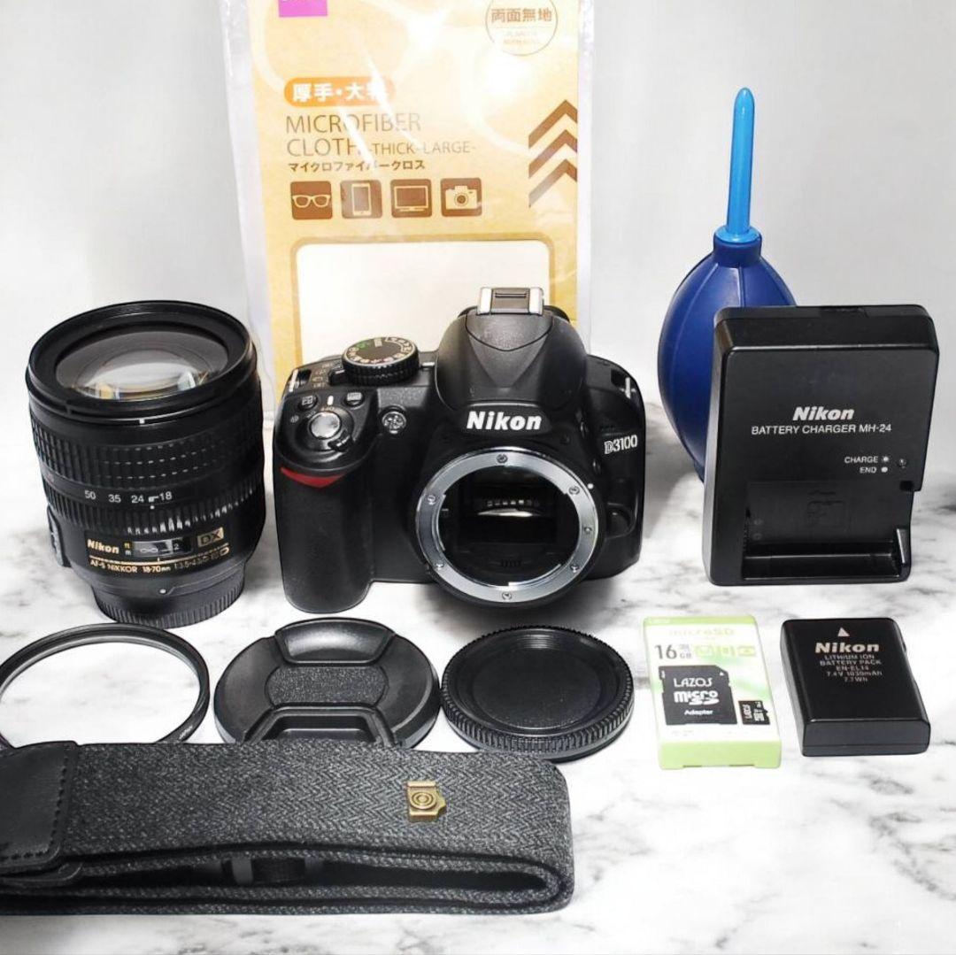 【決算セール】Nikon D3100 入学・イベントに大活躍✨簡単キレイ撮影