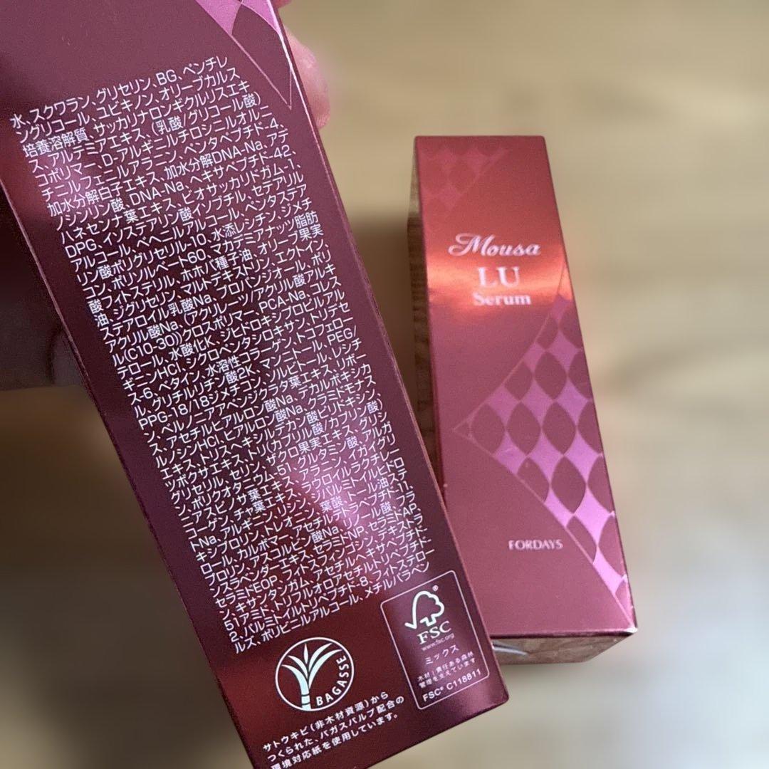 Mousa LU Serum 50g2本、クリーム、ローション