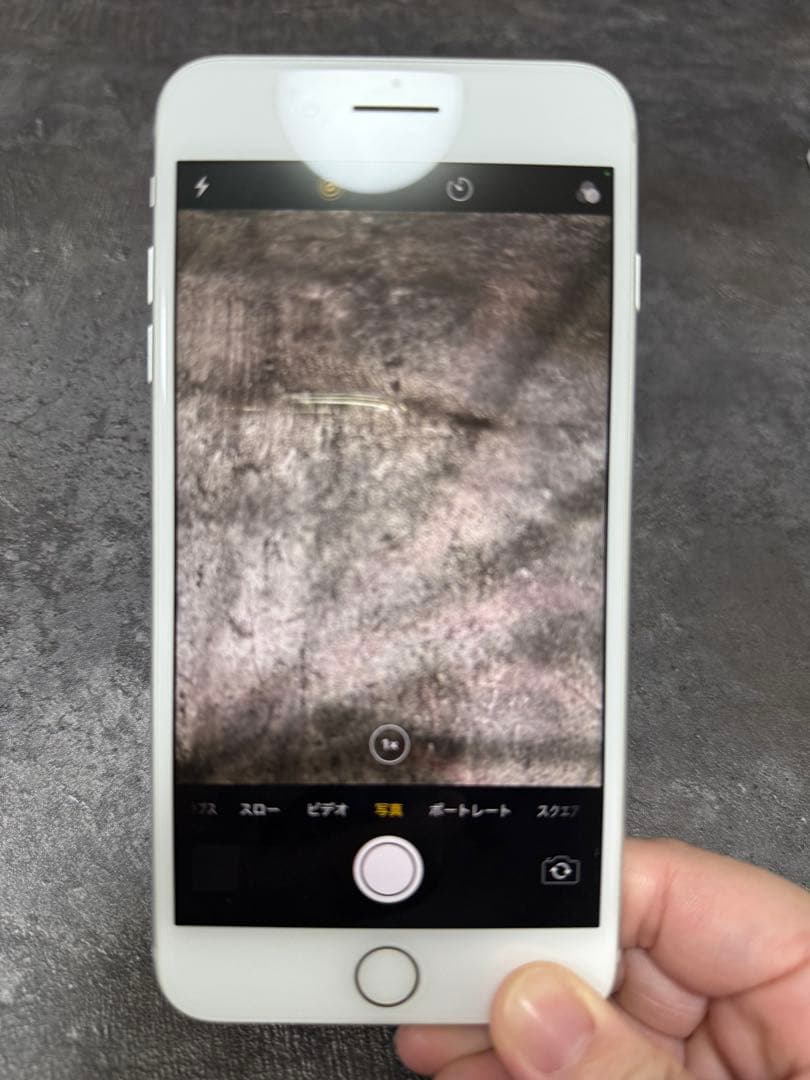iPhone8 Plus 256GB ホワイト ジャンク カメラ割れ