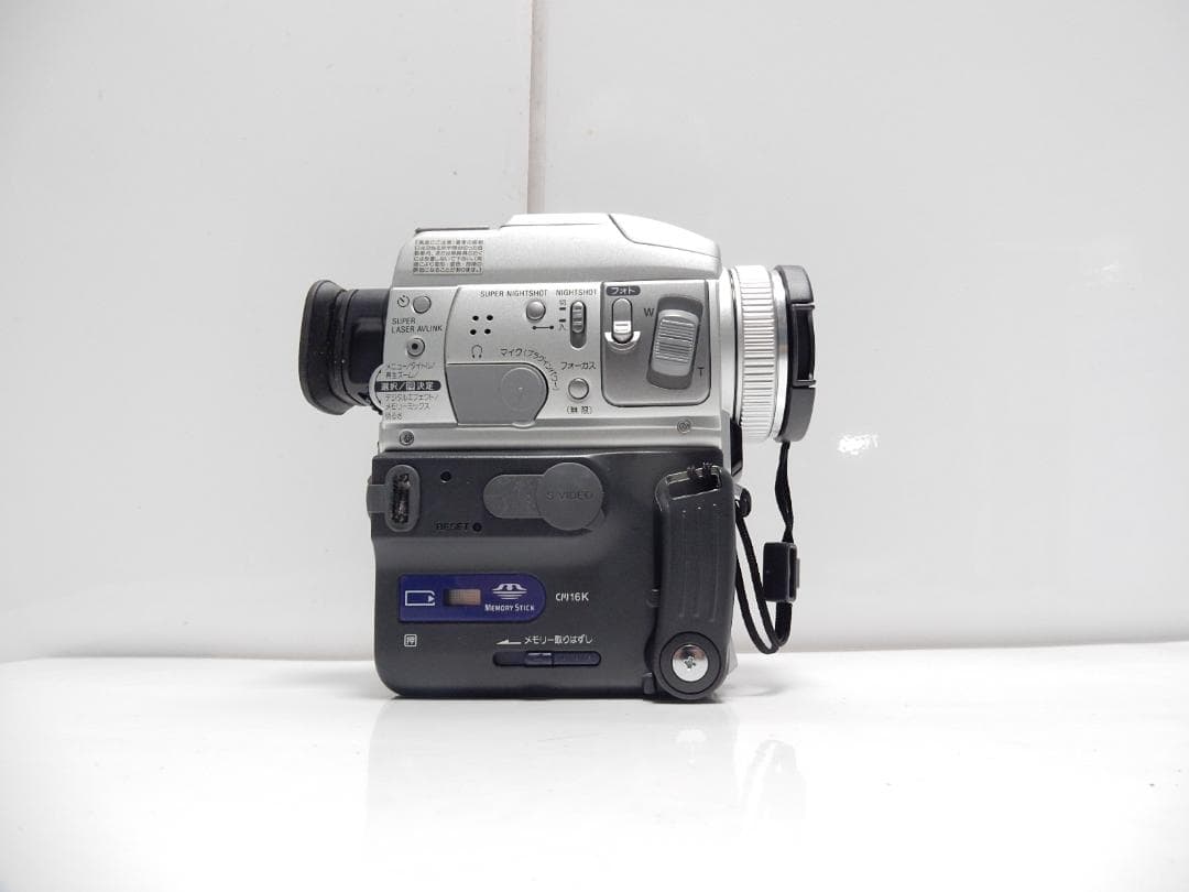 動作品　Mini DV　ソニーデジタルビデオカメラ　SONY DCR-PC110