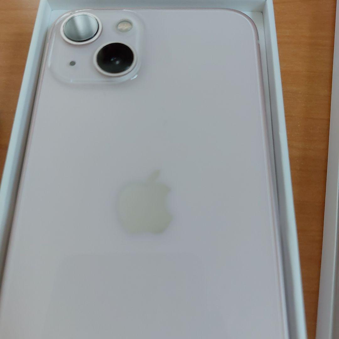 美品　iPhone13 256GB 本体 simフリーピンク　カバー3枚付
