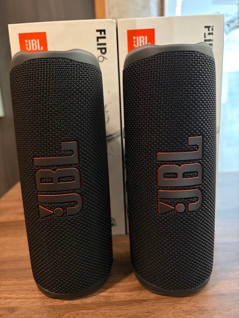 【美品】JBL Flip6 2個セット　ブラック