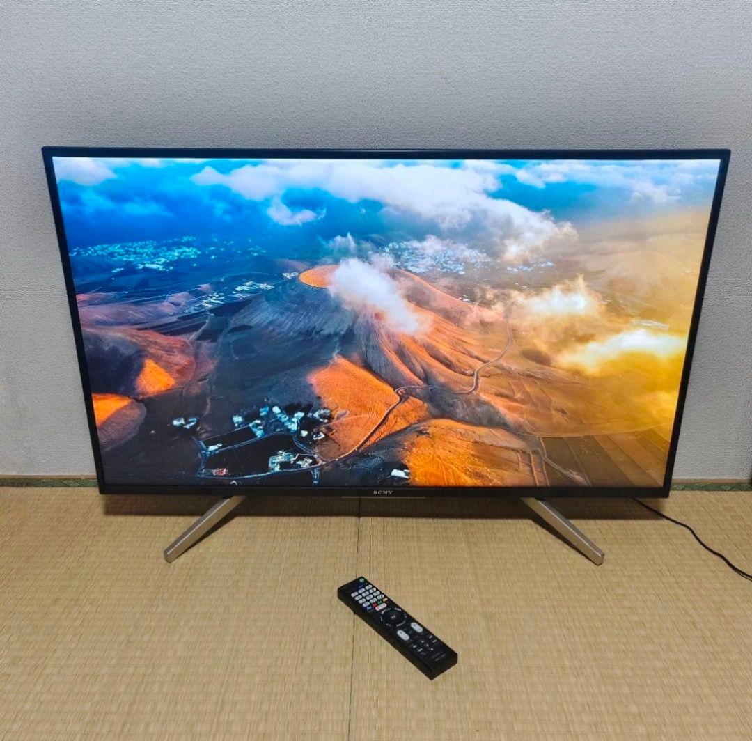 4Kスマートテレビ SONY 49型 ネット動画✨地上波 Android内蔵