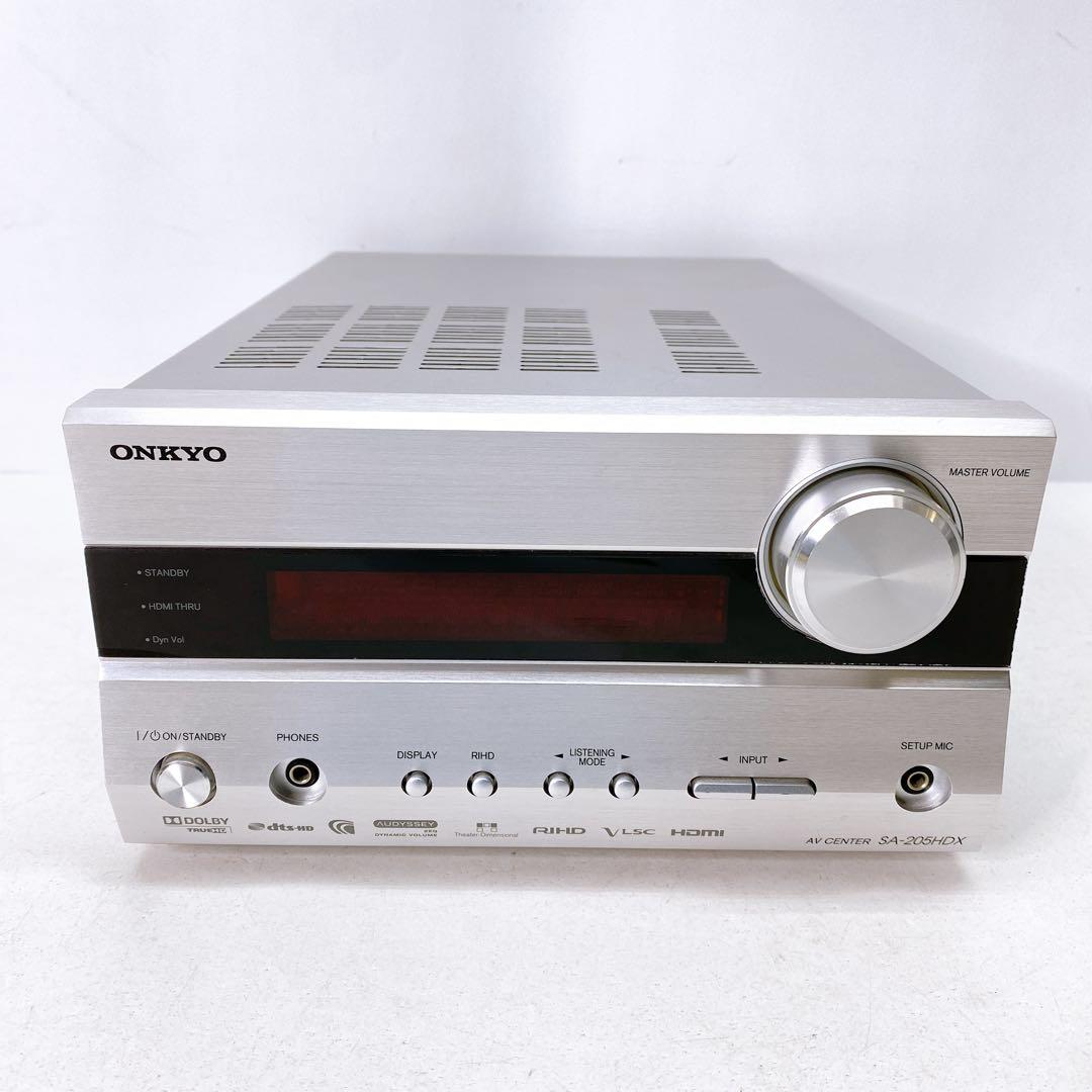 ONKYO SA-205HDX AVアンプ　リモコン付き　管理A507