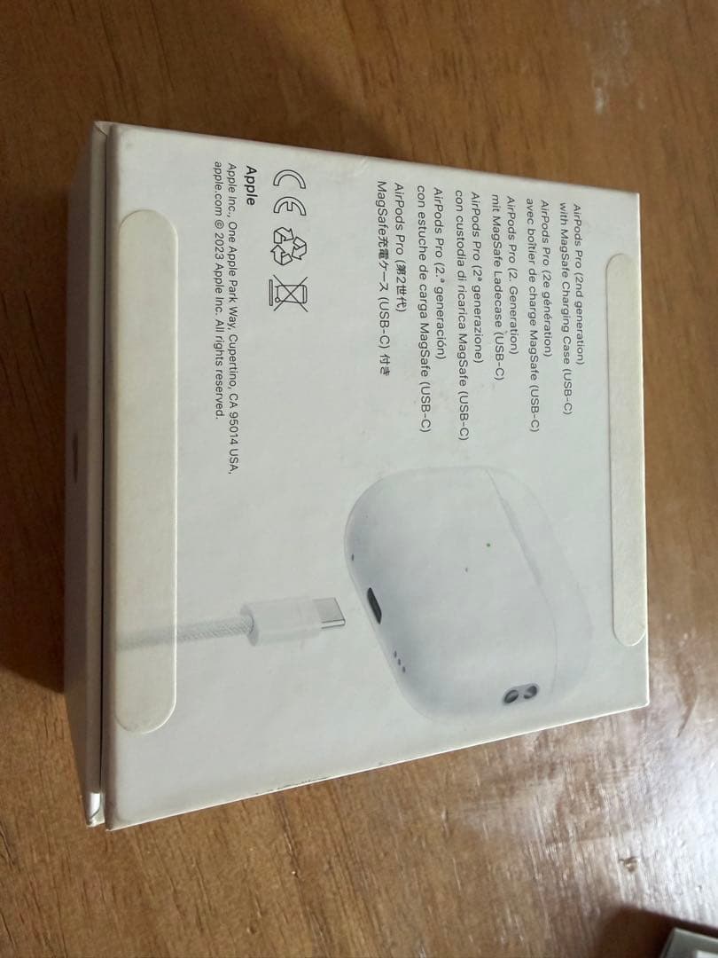 AirPodsPro (USB-C) (第2世代) 使用頻度少