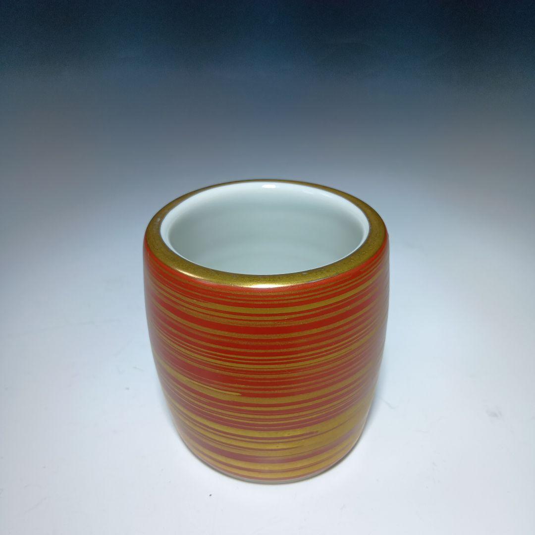 値下げ茶道具　手塚祥堂　色絵金彩台子皆具一式　共箱　美品