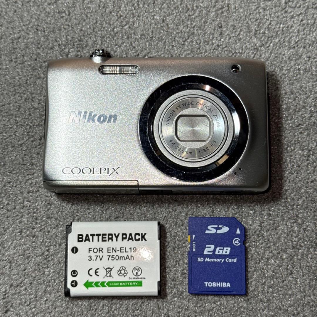☆動作OK Nikon coolpix A100 バッテリー&SDカード付き