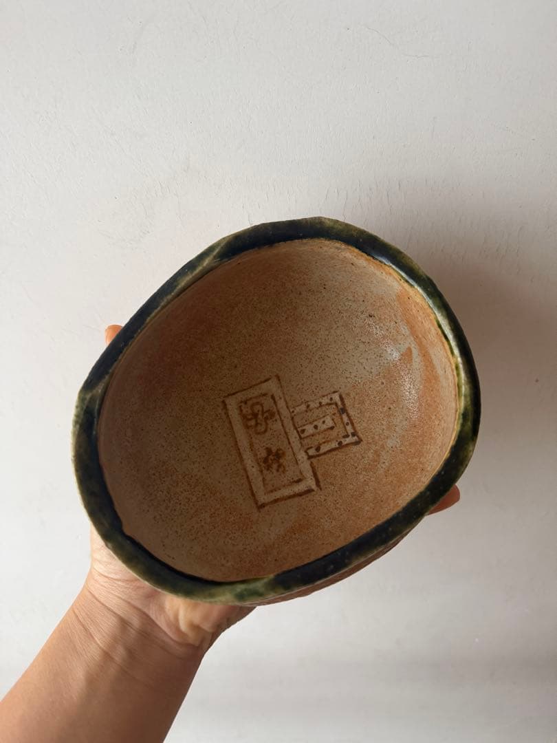 織部焼　茶道　茶器　骨董
