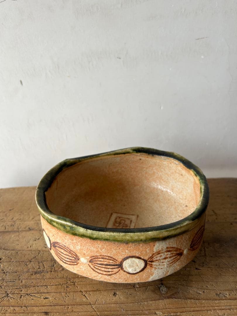 織部焼　茶道　茶器　骨董