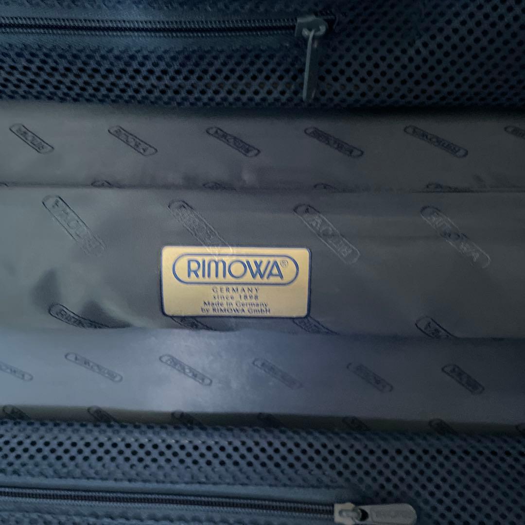 タグ付 青ロゴ RIMOWA トパーズ 82L チェックインL ドイツ製