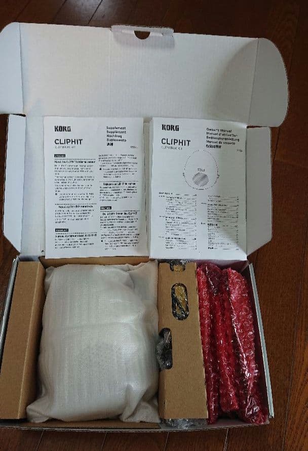 【KORG クリップヒット ドラムマシン】CLIPHIT リズムマシン です。