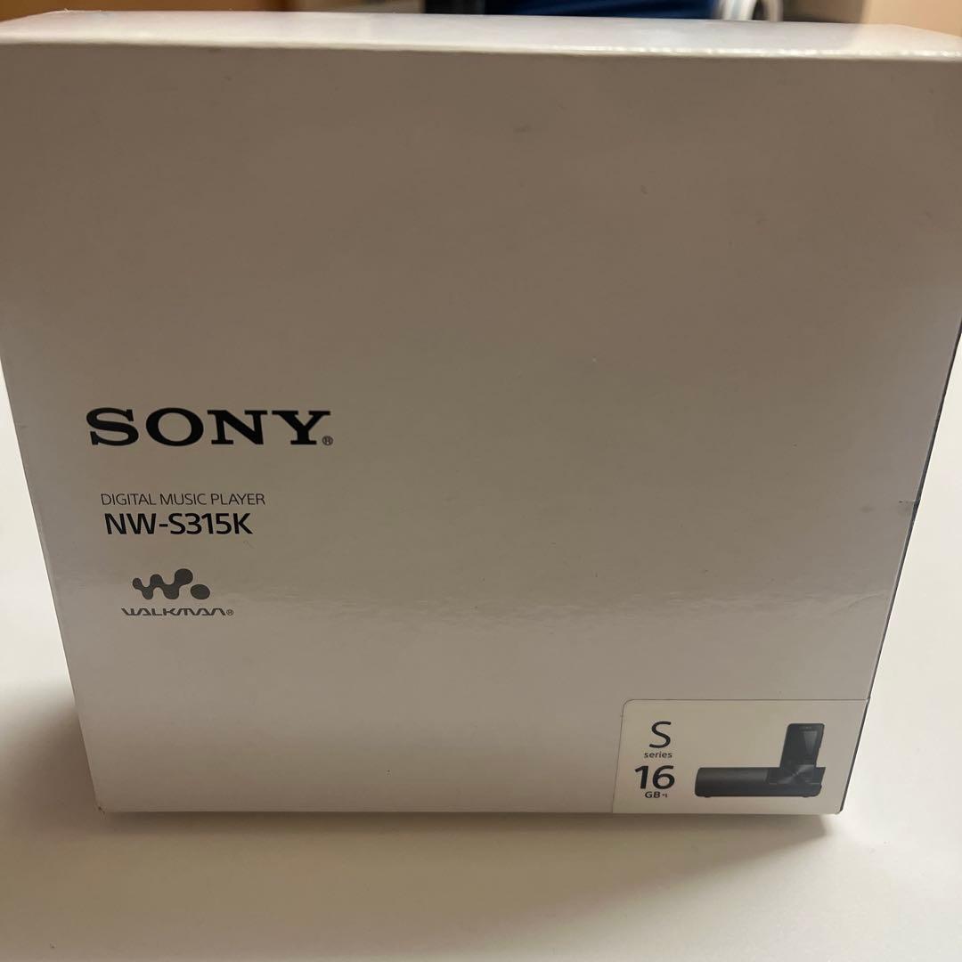 SONY NW-S315K デジタル音楽プレーヤー