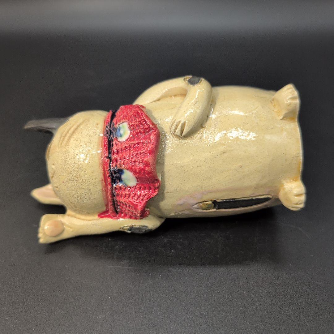 【新品未使用】縁起物 癒し 金運 招き猫 セット 特注品 瀬戸焼